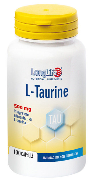 LongLife L-Taurine 500 mg 100 capsule - LongLife L-Taurine 500 mg 100 capsule
