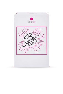 Veralab Bad Ass  Maschera Peel Off Anticellulite Intensiva in Due Fasi – Trattamento Rimodellante per Adiposità Localizzate – 250 ml + Spray Attivatore 100 ml