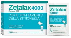 Zetalax 4000 Macrogol Lassativo Osmotico Contro Stitichezza 20 Bustine