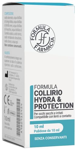 Formula Farmacia Hydra & Protection Collirio con Sodio Ialuronato 0,4% 10 ml