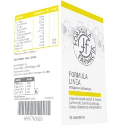 Formula Linea Integratore Drenante con Ananas Caffè Verde Garcinia Coleus 30 Compresse