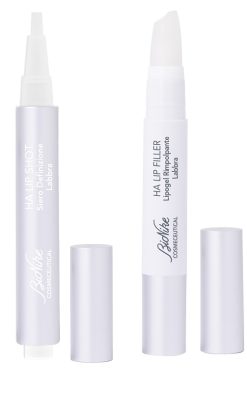 BioNike HA Lip Shot & Filler Trattamento Labbra Rimpolpante e Definizione 3 ml + 4 ml