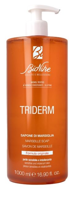 BioNike Triderm Sapone di Marsiglia Liquido Pelli Sensibili 1000 ml