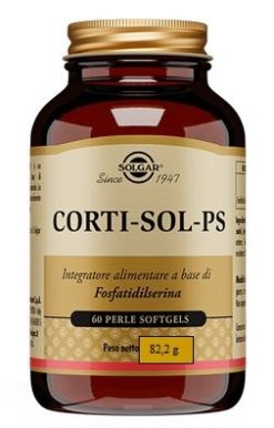 Corti-Sol-PS Fosfatidilserina 400 mg Integratore Memoria Stress 60 Softgels