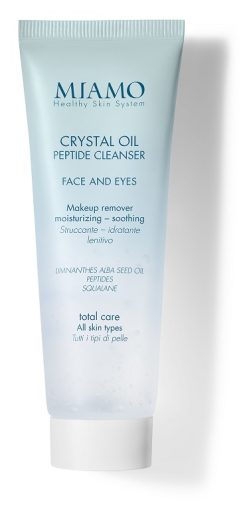 Miamo Total Care Crystal Oil Peptide Cleanser – Struccante Viso e Occhi 50 ml