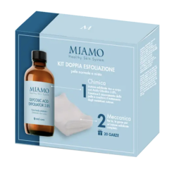 Miamo Total Care Kit Doppia Esfoliazione con Acido Glicolico 3,8%