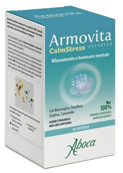 Armovita Calmostress Advanced Integratore Relax Stress Ansia Passiflora 45 Capsule