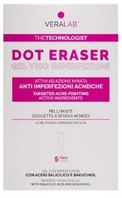 Veralab Dot Eraser Gel Anti Brufoli Acne Acido Salicilico Bakuchiol 5x2 ml