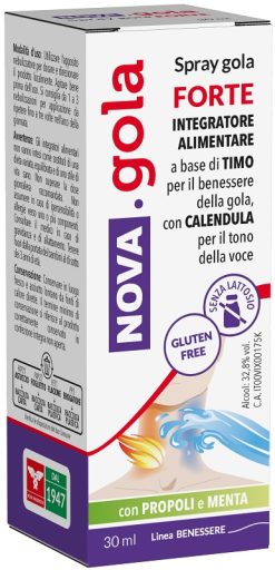 Nova Gola Spray Forte Propoli Timo Calendula 30 ml