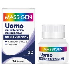DailyVit+ Uomo Multivitaminico 12 Vitamine 8 Minerali 30 Compresse