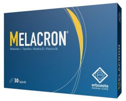 Melacron Melatonina Retard Triptofano Vitamina B6 30 Compresse