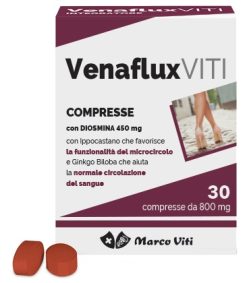 Venaflux Viti Microcircolo Diosmina Ippocastano 30 Compresse