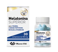 Melatonina Superior Integratore Sonno Relax 30 Compresse Melatonina 1 mg