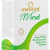 Omegor Mind Omega 3 DHA EPA Bacopa 60 Capsule Funzioni Cognitive Memoria