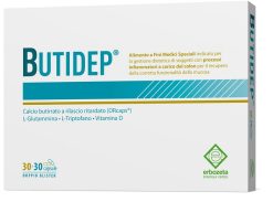 Butidep Doppia Capsula Calcio Butirrato Colon 60 Capsule