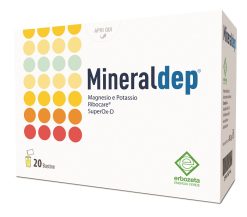 Mineraldep magnesio e potassio con nucleotidi e superossido dismutasi 20 bustine