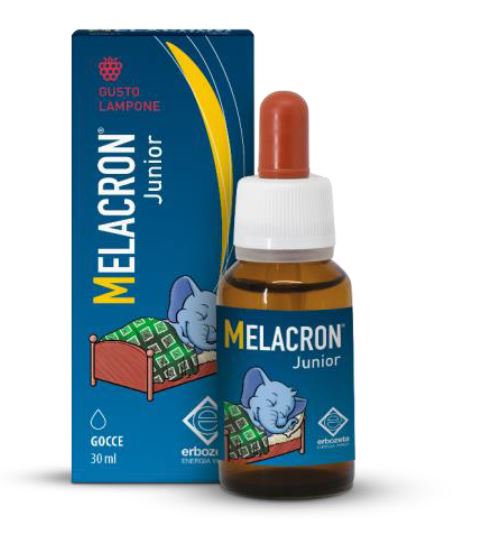 Melacron Junior melatonina con triptofano e glicina sonno bambini 30 ml - Melacron Junior melatonina con triptofano e glicina sonno bambini 30 ml