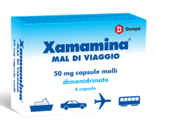 Xamamina Mal di Viaggio 50 mg 6 Capsule Molli