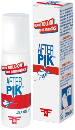 After Pik Roll-On Ammoniaca Dopo Puntura Insetti Lenitivo 20 ml