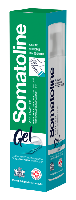 Somatoline 0,1% + 0,3% Gel Flacone 250 ml