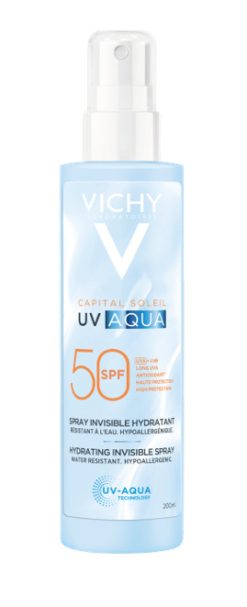 Vichy Capital Soleil UV-Aqua SPF50 Protezione Solare Corpo Idratante 200 ml