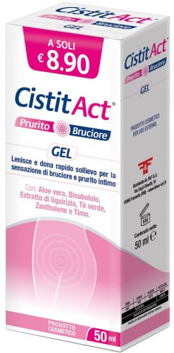 CistitAct Gel Intimo Lenitivo Prurito e Bruciore 50 ml