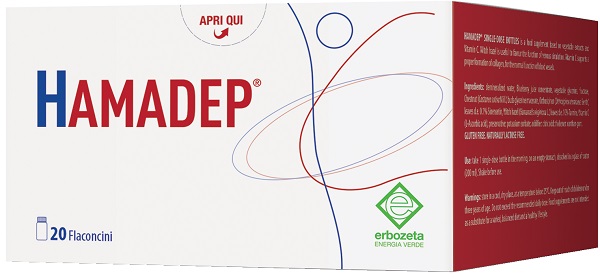 Hamadep integratore circolazione venosa e benessere vasi sanguigni 20 flaconcini - Hamadep integratore circolazione venosa e benessere vasi sanguigni 20 flaconcini