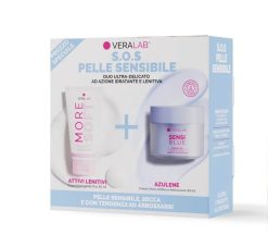 Veralab Kit S.O.S Pelle Sensibile – More Soft + Sensiblue Face Cream