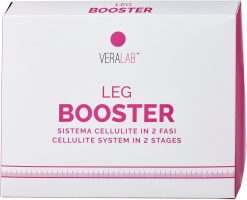 Veralab Leg Booster Taglia L – Kit Anticellulite Rimodellante con Crema 150 ml + Pantaloncino Micromassaggiante