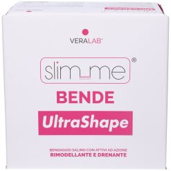 Veralab Slim Me Bende Ultrashape Bendaggi Drenanti Rimodellanti Corpo 15x9 cm