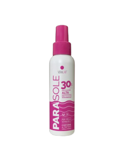 Veralab Parasole 30 Spray Latte Solare SPF30 Protezione Alta 100 ml