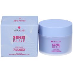 Veralab Sensiblue Crema Viso Lenitiva Antirossore Pelle Sensibile 45 ml