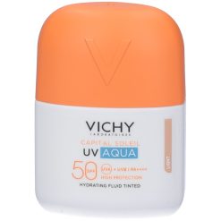 Vichy Capital Soleil UV Aqua Tinted SPF50 Fluido Colorato Viso 50 ml