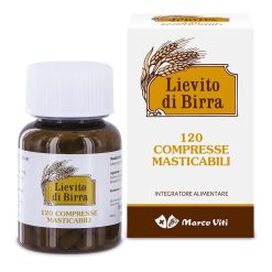 Marco Viti Lievito di Birra Integratore Proteine Vitamine B 120 Compresse