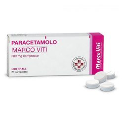 Paracetamolo Marco Viti 500 mg 20 compresse