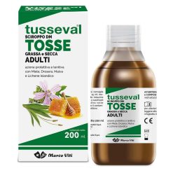 Marco Viti Tusseval Sciroppo Tosse Secca e Grassa Miele Drosera 200 ml