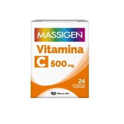 Massigen Vitamina C 500 mg Integratore Immunitario 24 Compresse