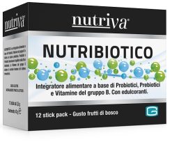 Nutriva Nutribiotico Probiotici Prebiotico Inulina Vitamine B 12 Stick