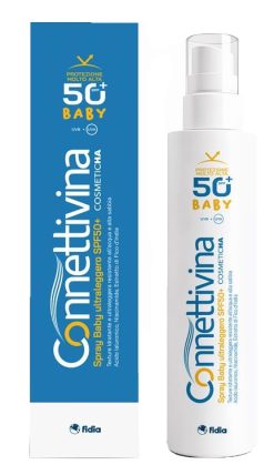Connettivina Spray Baby Ultraleggero SPF50+ Protezione Solare Bambini 180 ml