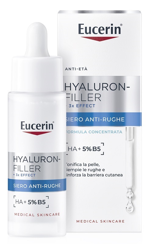 Eucerin Hyaluron-Filler Siero Anti Rughe Rimpolpante 30 ml - Eucerin Hyaluron-Filler Siero Anti Rughe Rimpolpante 30 ml