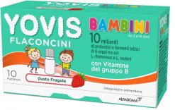 Yovis bambini flaconcini fermenti lattici e probiotici 10 flaconcini