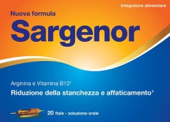 Sargenor Fiale Integratore con Arginina e Vitamina B12 20 Fiale