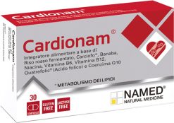 Cardionam Colesterolo e Trigliceridi Riso Rosso 30 compresse