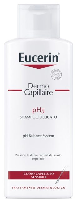 Eucerin DermoCapillaire pH5 Shampoo Delicato Cuoio Capelluto Sensibile 250 ml