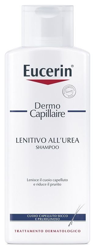 Eucerin DermoCapillaire Trattamento Lenitivo all’Urea Shampoo 250 ml - Eucerin DermoCapillaire Trattamento Lenitivo all’Urea Shampoo 250 ml