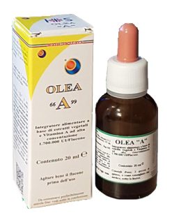 Olea A Vitamina A Gocce Sistema Immunitario Vista Pelle 20 ml