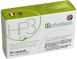 Hp3 Integratore Digestione e Gonfiore Gas Intestinali Capsule Naturali 30 capsule