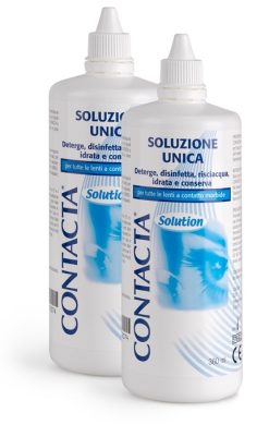 Contacta Soluzione Unica Lenti a Contatto Morbide 2 x 360 ml