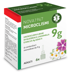 NOVA1947 Microclismi 6 Flaconi Monodose da 9 g