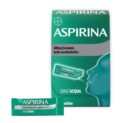 Aspirina 500 mg granulato orosolubile 10 Bustine